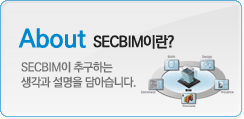 About(SEBCIM이란)-SECBIM이 추구하는 생각과 설명을 담았습니다.